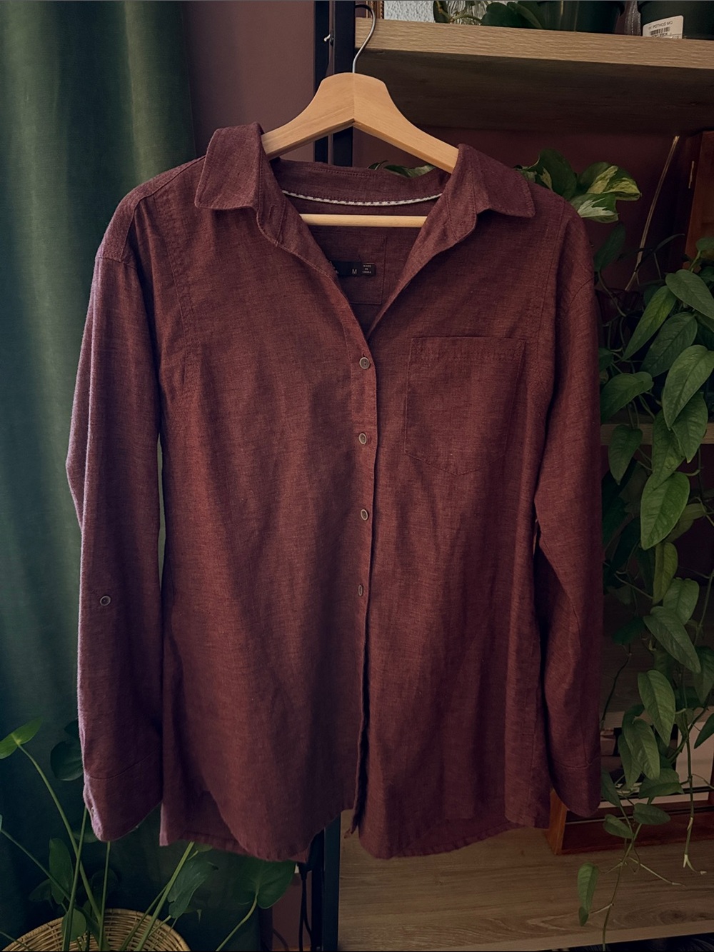 Prana button up tunic